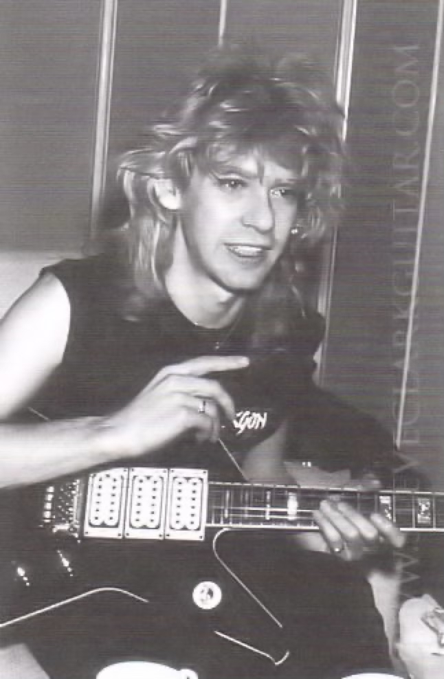 Steve Clark in Japan 1984