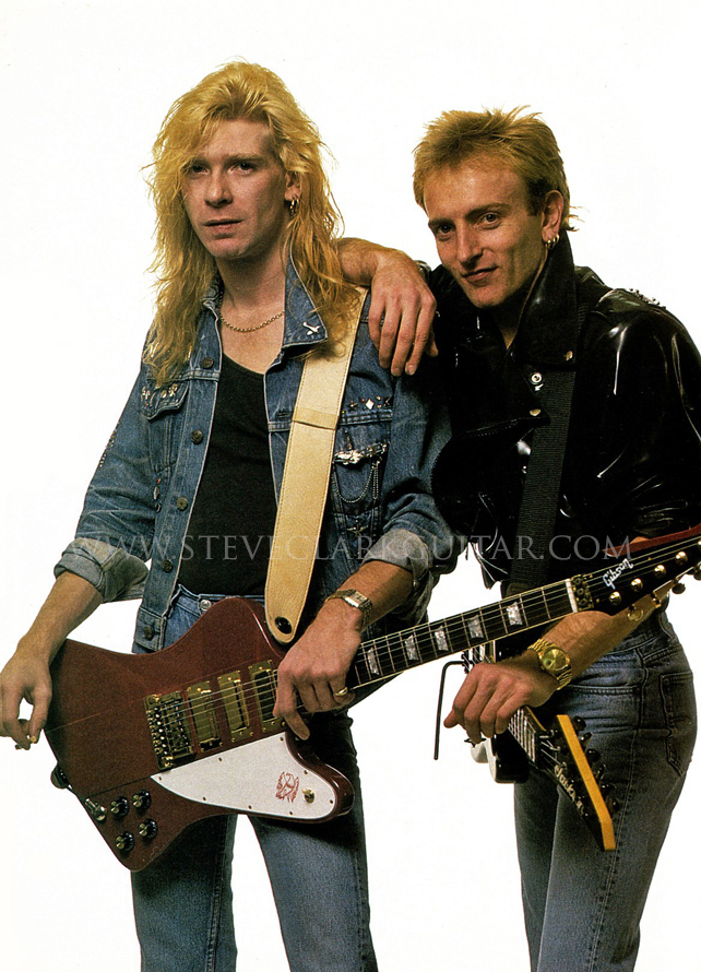 Steve Clark and Phil Collen