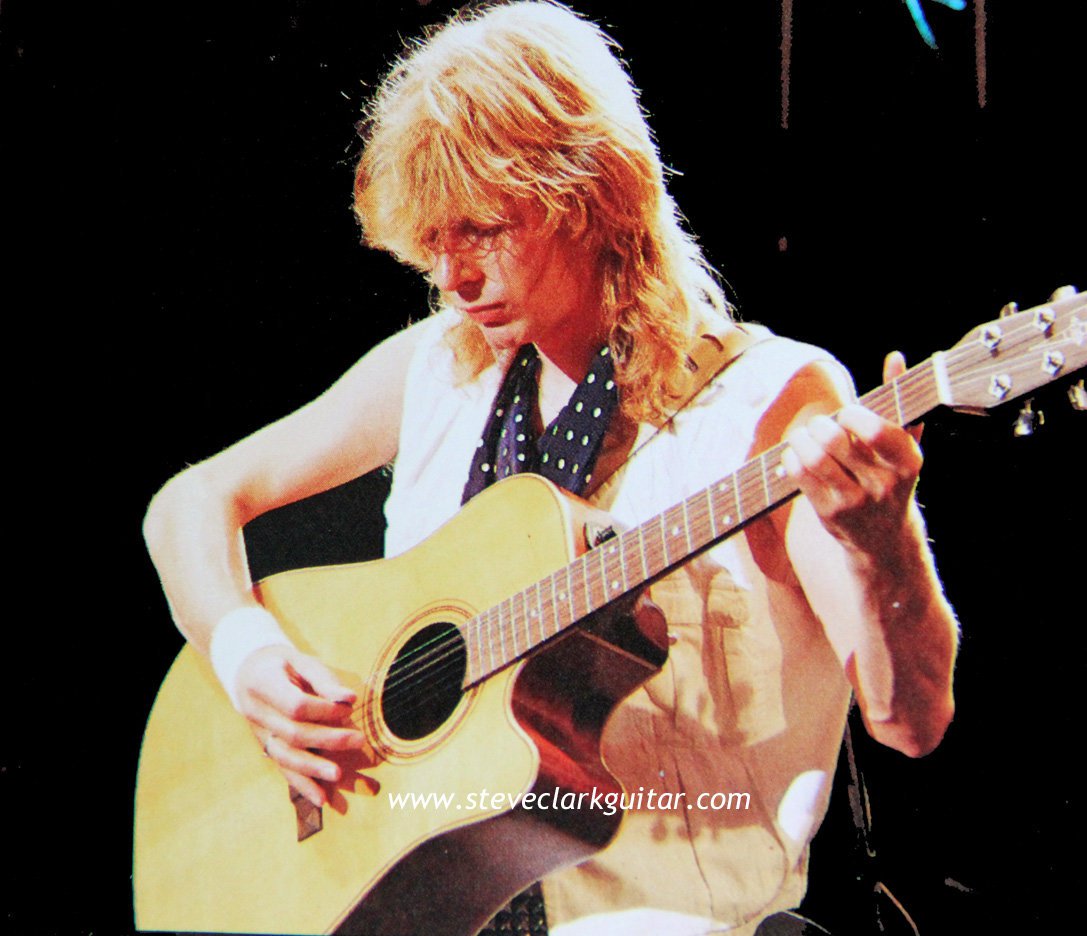 Steve. Clark playing Alvarez Dreadnought