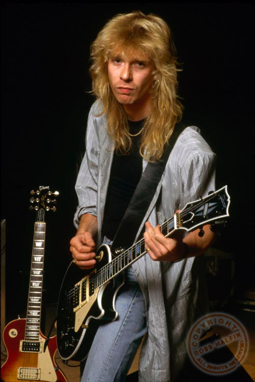 Steve Clark in the studio
