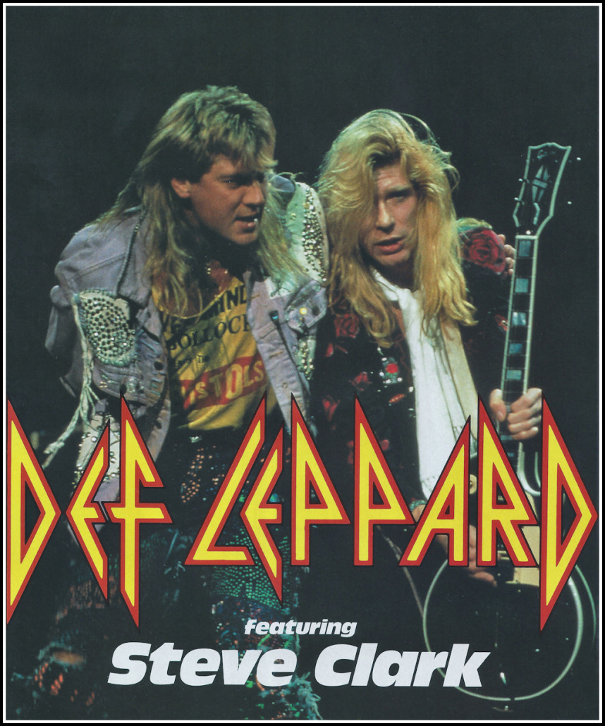 Steve Clark and Joe Elliott
