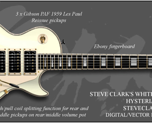 White Les Paul Custom