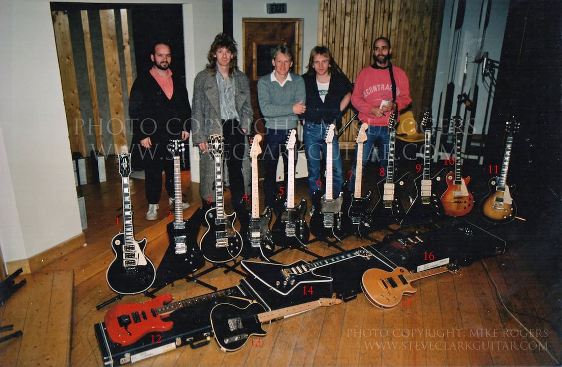 STEVE CLARK GUITAR In Loving Memory