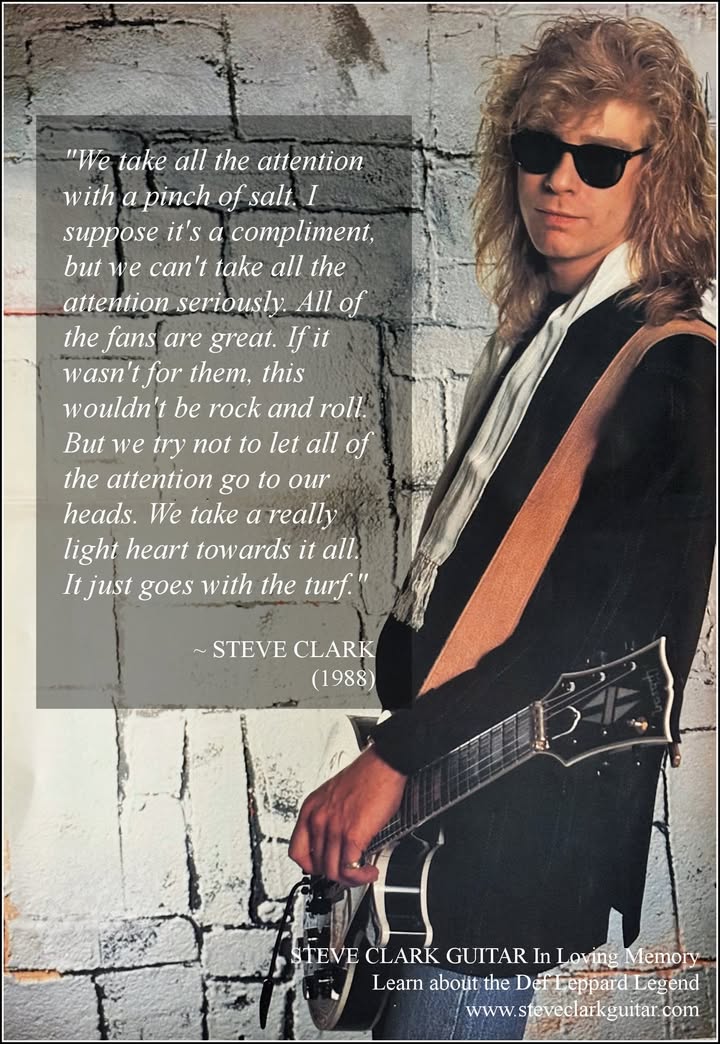 STEVE CLARK GUITAR In Loving Memory