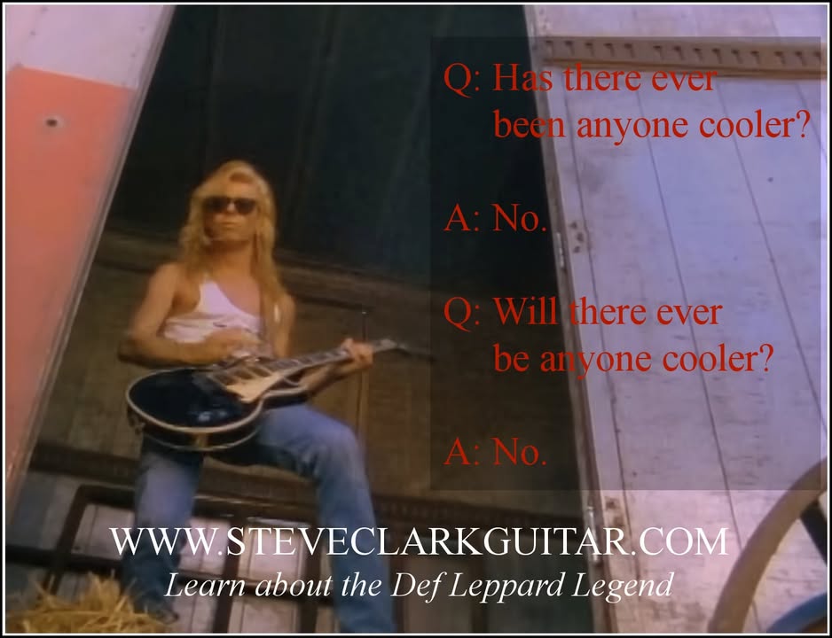 STEVE CLARK GUITAR In Loving Memory