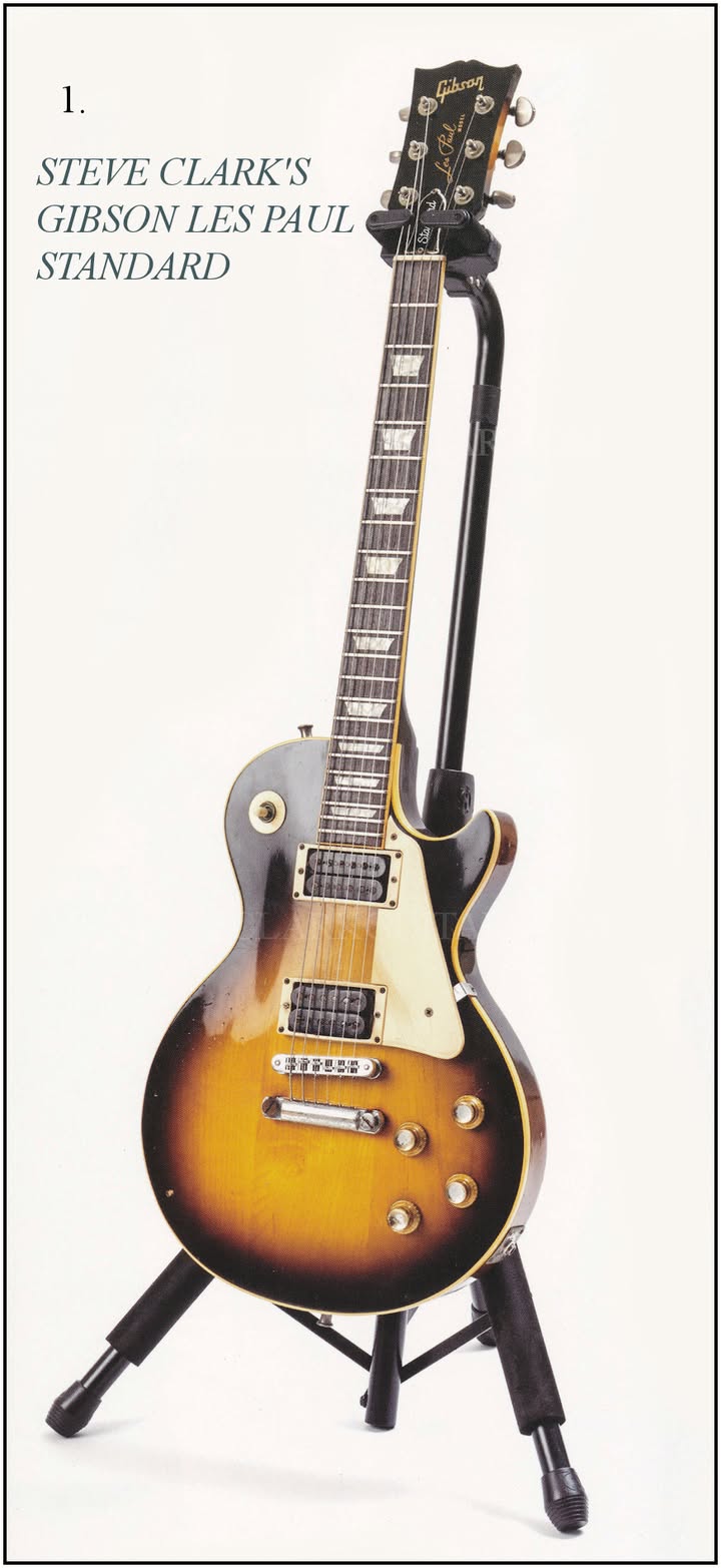 STEVE CLARK GUITAR In Loving Memory