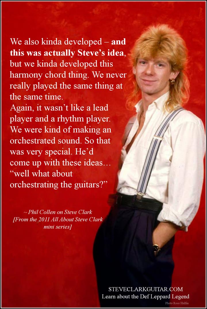 STEVE CLARK GUITAR In Loving Memory