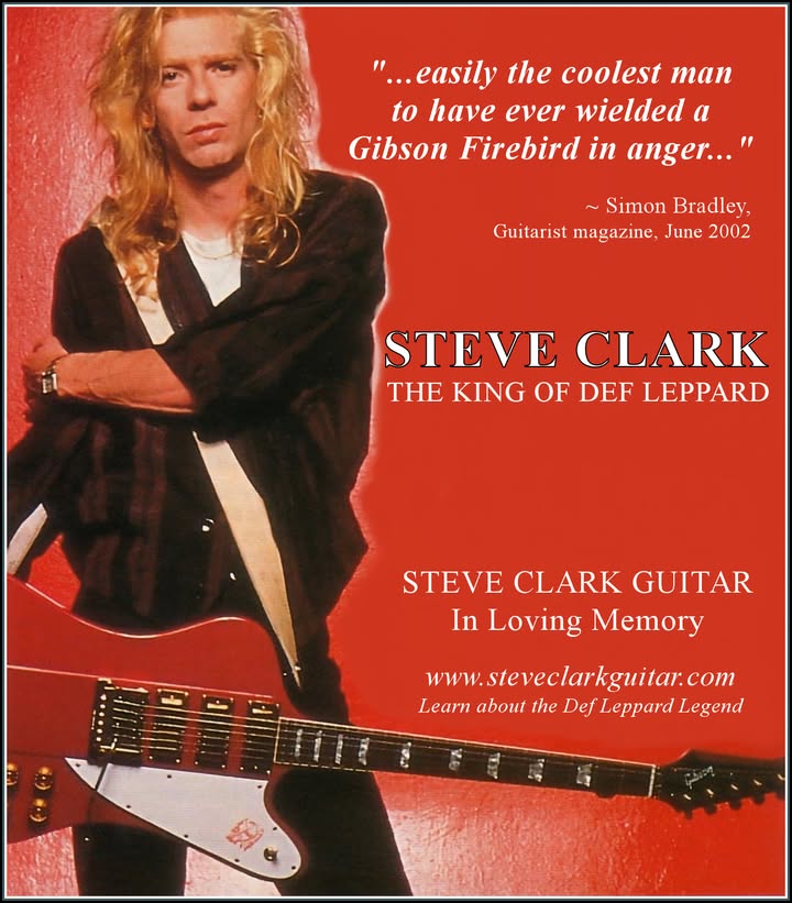 STEVE CLARK GUITAR In Loving Memory